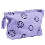 Cute Small Makeup Bag with Tassel - Purple
