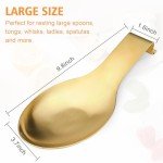 Stainless Steel Spoon Rest and Utensil Holder