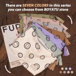 Cute Small Makeup Bag with Tassel - Purple