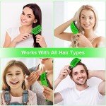 Boar Bristle Paddle Hair Brush for Women