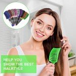 Boar Bristle Paddle Hair Brush for Women