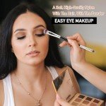 Soft Blending Eyeshadow Brush for Makeup Application