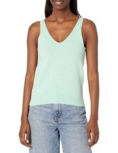 GAP Women's Aqua Sweater Tank Top - XL