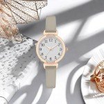 Rose Gold Women's Watch with Diamond Accents