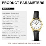 Stylish Waterproof Leather Strap Women's Watch