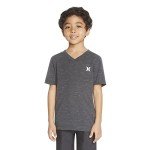 Hurley Boys' Soft T-Shirt - Carbon Color, Size 6