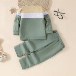Colorblock Top & Pant Set for Toddlers