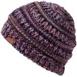 Cozy Purple Slouchy Beanie Hat for Women