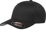 Men's Black Flexfit Athletic Baseball Cap - Small-Medium