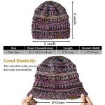 Cozy Purple Slouchy Beanie Hat for Women