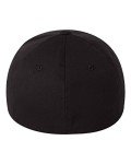Men's Black Flexfit Athletic Baseball Cap - Small-Medium