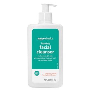 Amazon Basics Foaming Facial Cleanser - Fragrance-Free