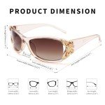 Trendy Butterfly Sunglasses for Women - UV Protection