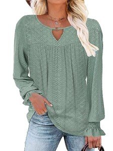 Cute Long Sleeve Crewneck Sweatshirt for Women