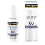 Neutrogena Ultra Sheer Sunscreen Serum with Vitamin E