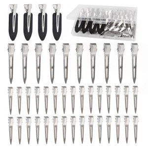 44PC Metal Duck Bill Hair Clips Set