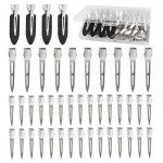 44PC Metal Duck Bill Hair Clips Set