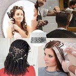 42Pcs Silver Hair Clips Set for Styling