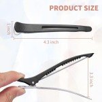 6 Pack Non-Slip Hair Clips for Styling