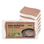 Non-Scratch Kitchen Scrub Sponges - 6 Pack