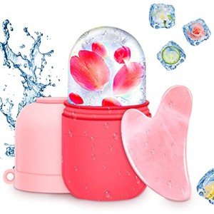 Ice Face Roller and Gua Sha Set for Glow