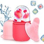 Ice Face Roller and Gua Sha Set for Glow