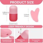 Ice Face Roller and Gua Sha Set for Glow