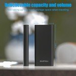 ELEFULL Power Bank 10,000 mAh, Built-in Cable, USB C Battery Pack Portable Charger with LED Flashlight, Small but Powerful External Phone Battery for iPhone, Samsung, Tablet, Camera, etc