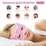Cooling Eye Mask for Puffiness and Headaches