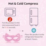 Cooling Eye Mask for Puffiness and Headaches