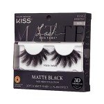 KISS Matte Black Faux Mink False Eyelashes