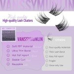 Wispy Cluster Eyelash Extensions - DIY at Home