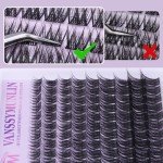 Wispy Cluster Eyelash Extensions - DIY at Home