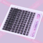 Wispy Cluster Eyelash Extensions - DIY at Home