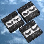 KISS Matte Black Faux Mink False Eyelashes