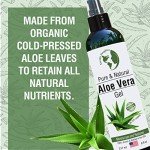 Organic Aloe Vera Gel - 8 Oz for Skin & Hair