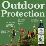 Organic Aloe Vera Gel - 8 Oz for Skin & Hair