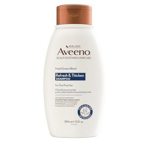 Aveeno Fresh Greens Sulfate-Free Shampoo, 12oz