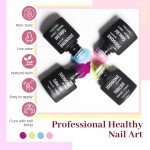 23-Piece Colorful Gel Nail Polish Set