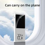 Portable Charger 10000mAh, Power Bank 22.5W Fast Charge, Slim Battery Backup with USB C in/Out, LCD Display External Battery Pack Compatible with iPhone 16 15 14 13 12, Samsung, Google, Android etc