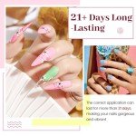 23-Piece Colorful Gel Nail Polish Set
