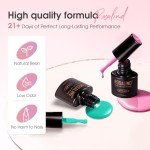 30PCS Gel Nail Polish Set – Glossy & Matte