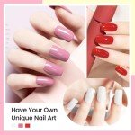 Colorful 6-Pack Quick Dry Nail Polish Set