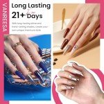 24 Color Gel Nail Polish Set - 24 Pcs