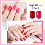 Colorful 6-Pack Quick Dry Nail Polish Set