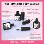 24 Color Gel Nail Polish Set - 24 Pcs