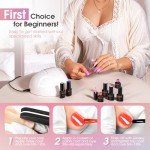 30PCS Gel Nail Polish Set – Glossy & Matte