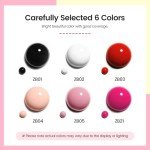 Colorful 6-Pack Quick Dry Nail Polish Set