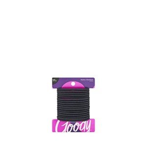 Black Ouchless Hair Ties - 17 Count