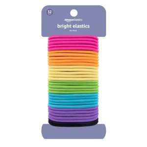 Bright 4mm Elastics - 32 Count Pack
